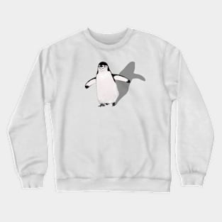 Chinstrap Penguin with Shadow Crewneck Sweatshirt